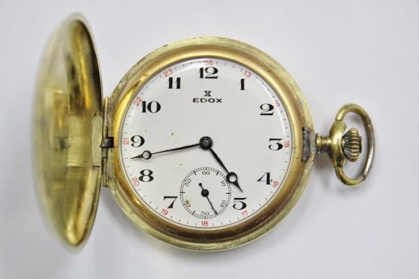 EDOX/エドックス 手巻き 懐中時計　稼働品