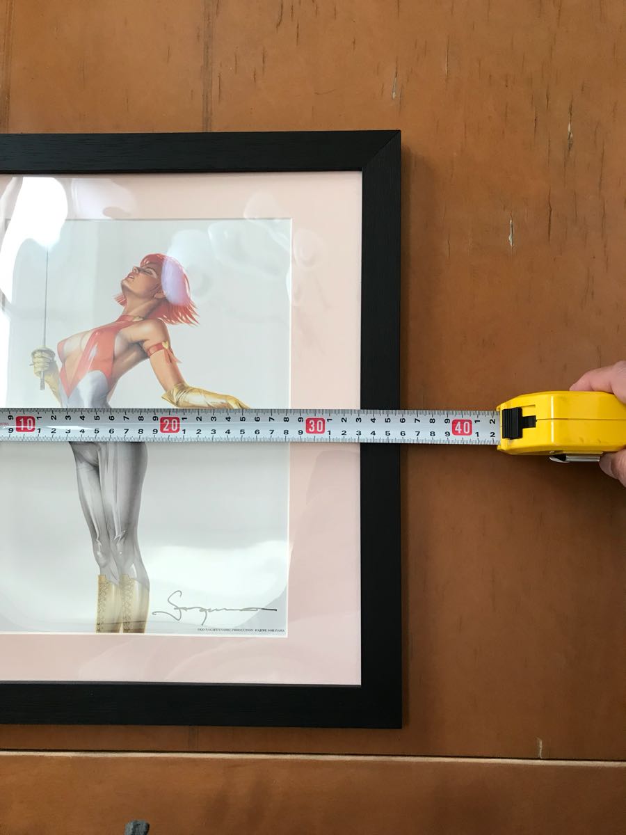 空山基 キューティーハニー リトグラフ サイン入り 希少品(サイン