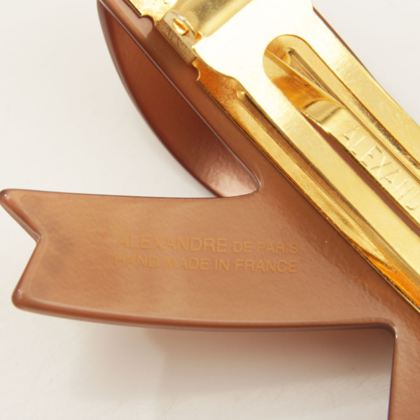 アレクサンドルドゥパリ リボン バレッタ 2点セット(30432 ALEXANDRE