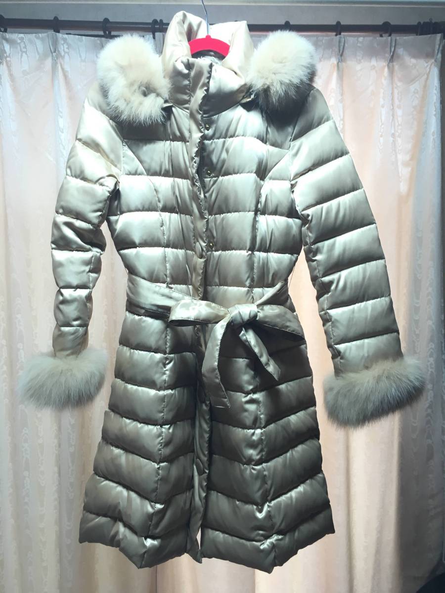 ダウンコート1回着用