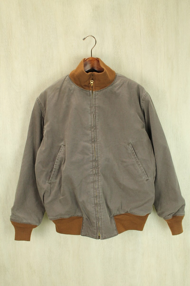 BUZZ RICKSONS◆ブルゾン/L/コットン/BRW/UC10762/タンカース/UC-10762/