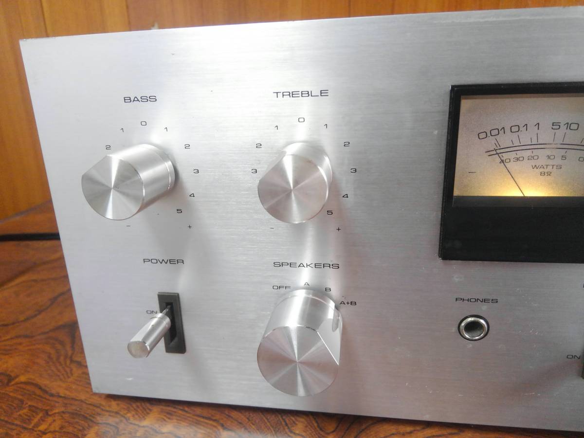 PIONEER SA-7800 ステレオアンプ パイオニア 通電確認のみ ジャンク