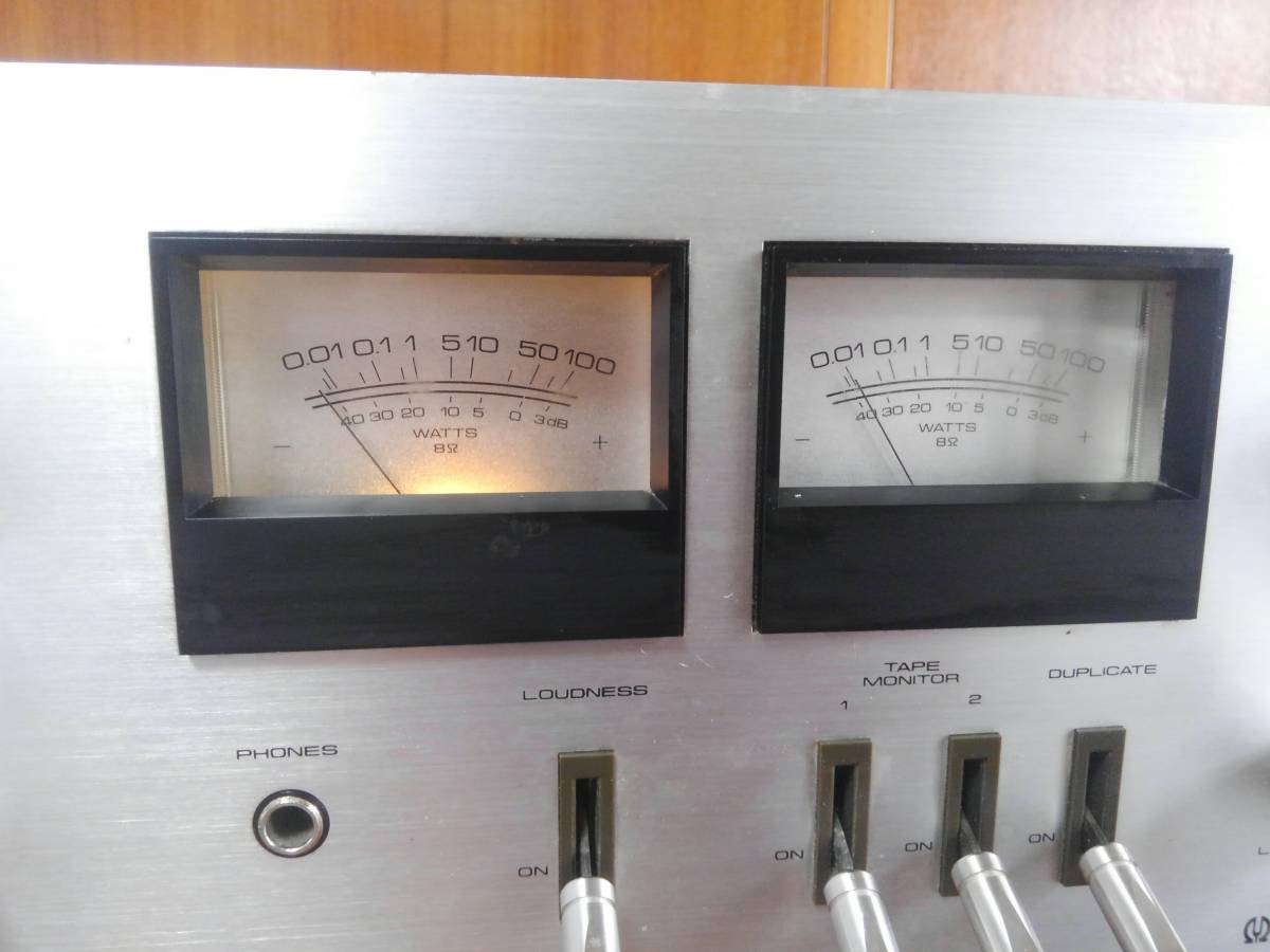 PIONEER SA-7800 ステレオアンプ パイオニア 通電確認のみ ジャンク