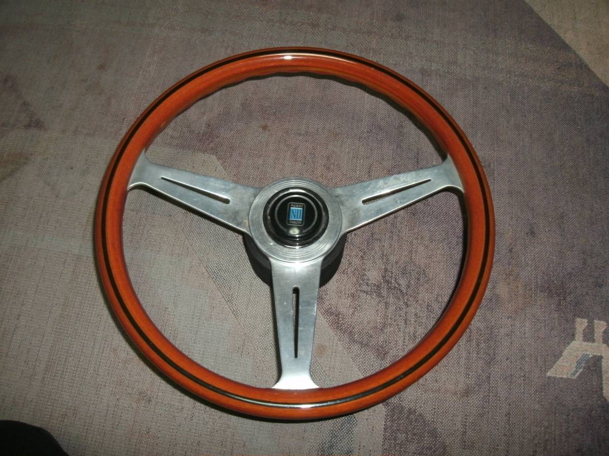ナルディ NARDI 当時物 ウッドステアリング ウッド ステアリング 