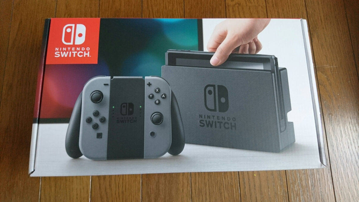 新品未開封・Nintendo スイッチ・グレー