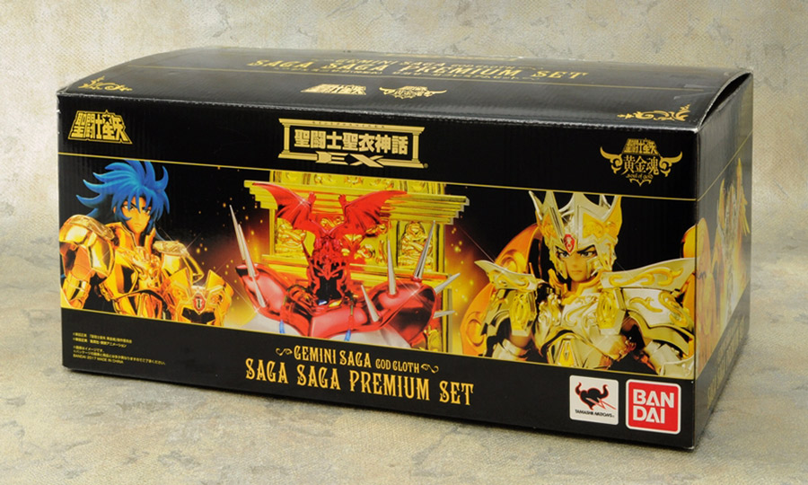 28/聖闘士星矢衣神話 ジェミニサガ 神聖衣 サガサーガプレミアムセット 未開封品