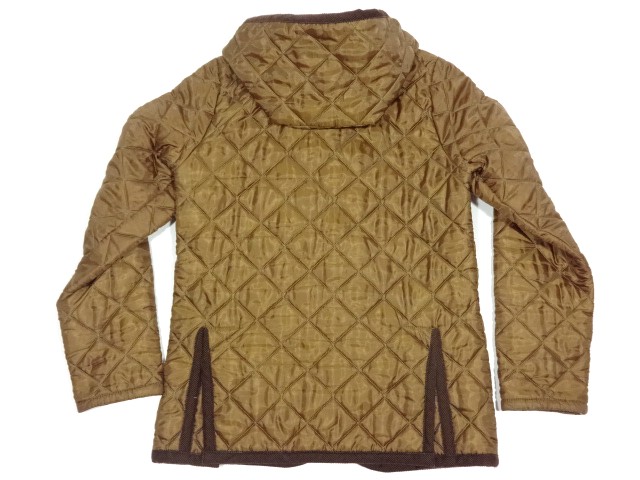 美品☆ 国内正規☆LAVENHAM ラベンハム フーデット キルティング 