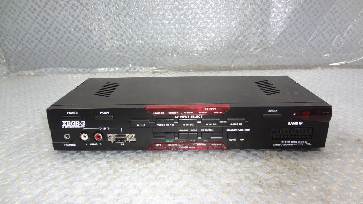 XRGB-3 電波新聞社 - マイコンソフト|アップスキャンコンバーター