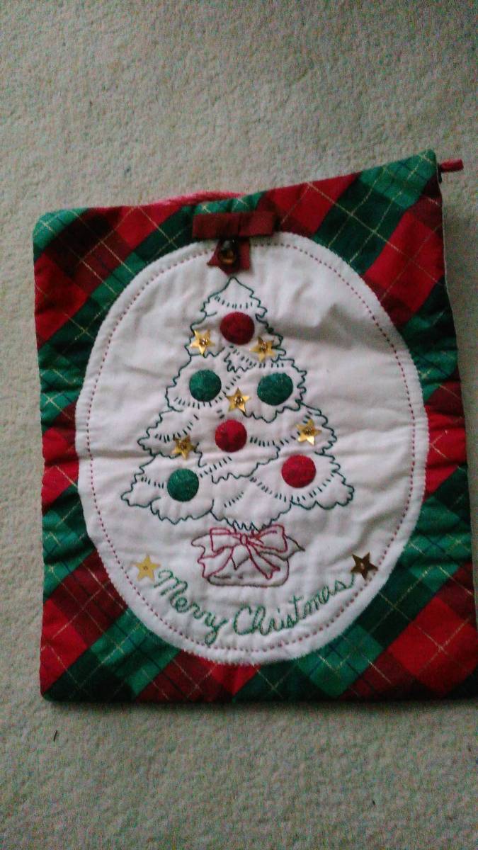 ★クリスマス用　壁掛け　手作り_1