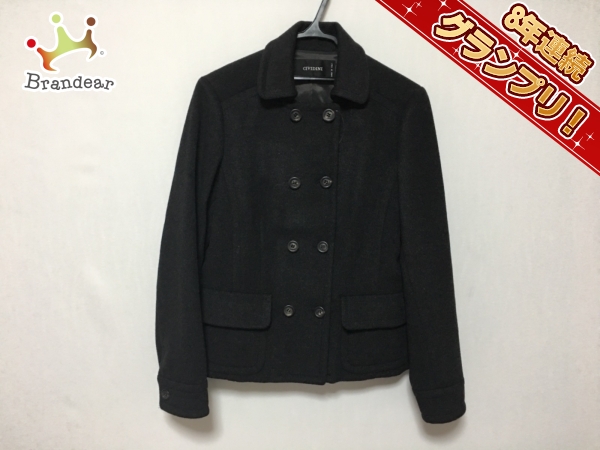 チヴィディーニ CIVIDINI コート 黒 レディース カシミヤ/ショート丈 