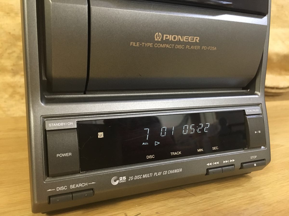 PD-F25A 25枚CDチェンジャー リモコン付き 音良し！