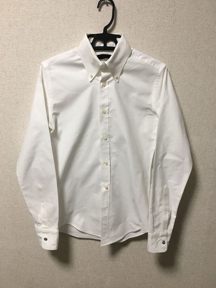 ジュンハシモト ボタンダウンシャツ ホワイト 2 wjk シャツ