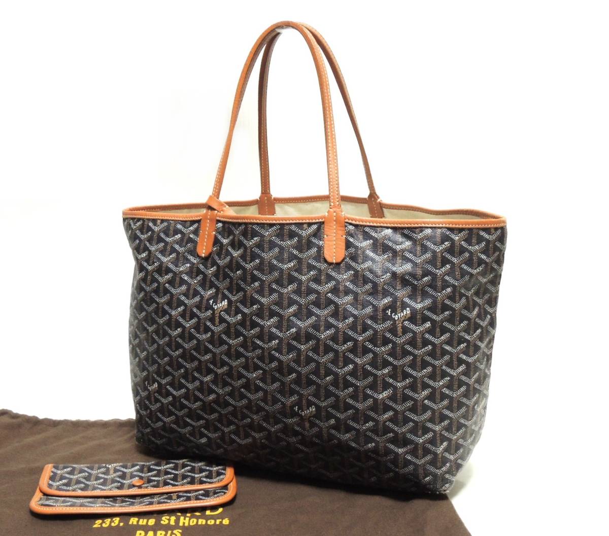 ゴヤール トートバッグ PM GOYARD サンルイ ブラック サンルイPM 