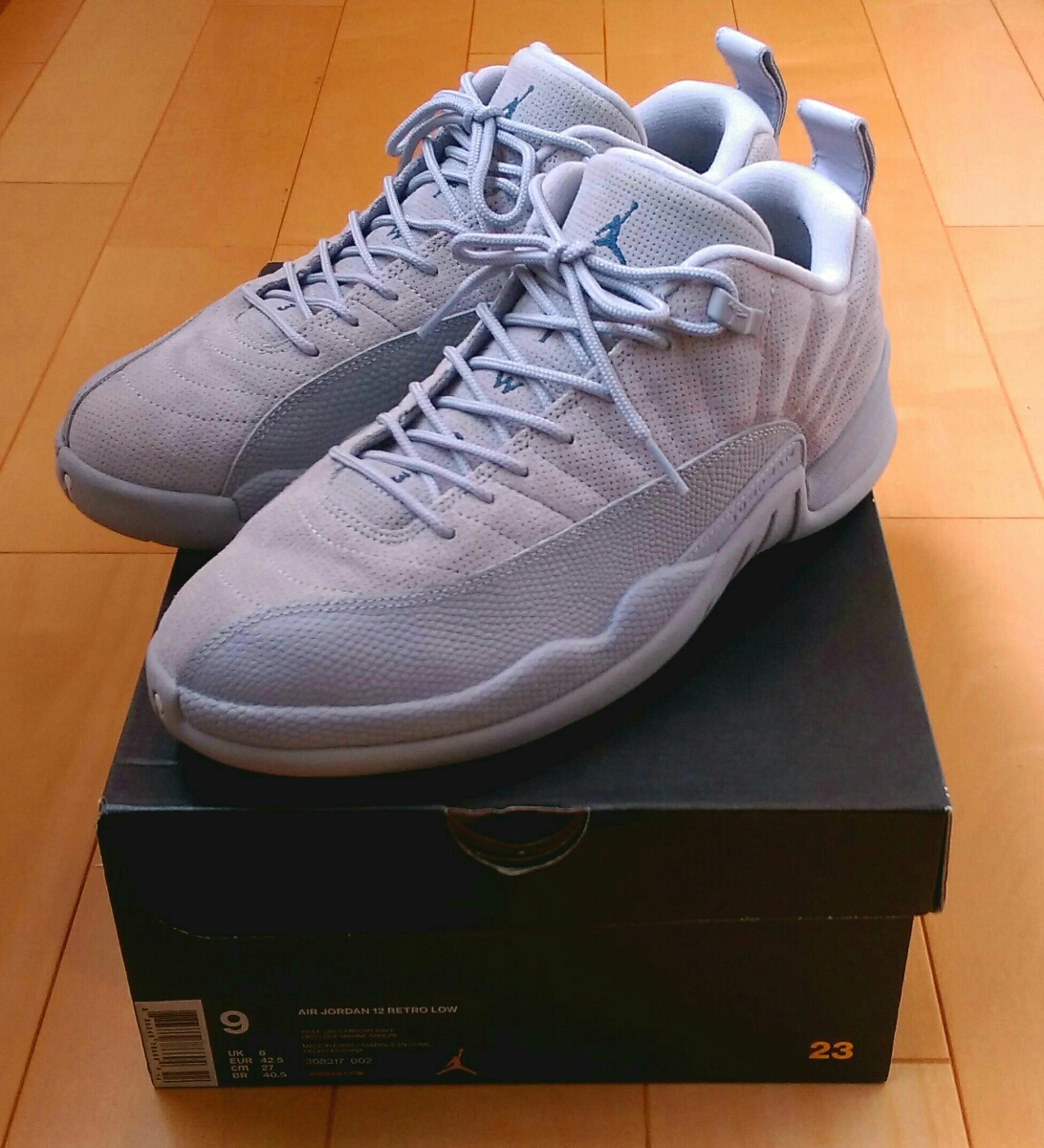 JORDAN 12 RETRO LOW ウルフグレー NIKE ジョーダン レトロ ロー wolf grey OG