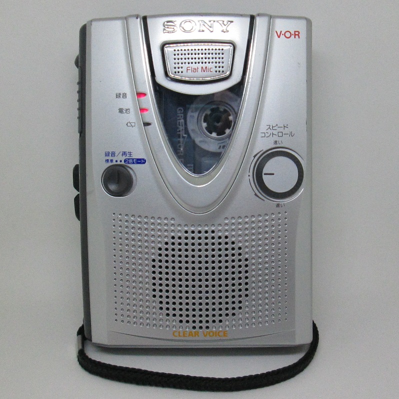★SONY カセットレコーダー TCM-400 動作品 スピード調整機能・2倍録音機能★