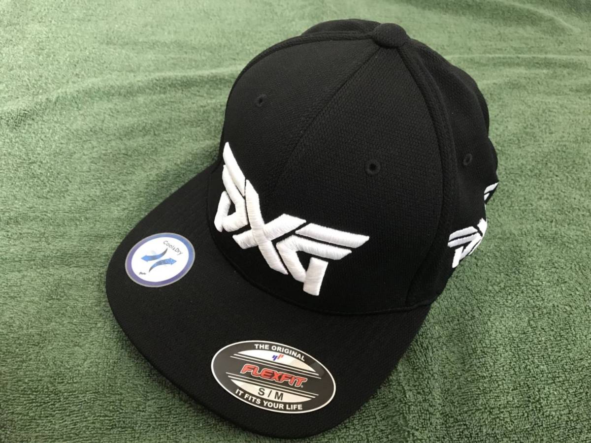 新品◆PXG Tour Hat ツアーキャップ黒 FLEXFIT ◆S/M