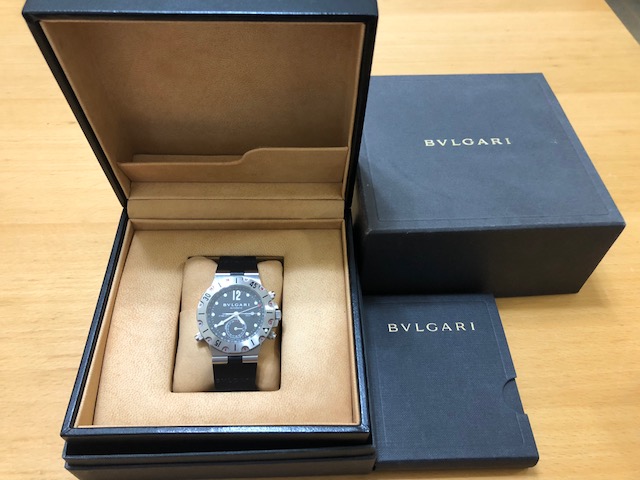 BVLGARI ブルガリ ディアゴノ スクーバ GMT SD38SGMT クロノメーター