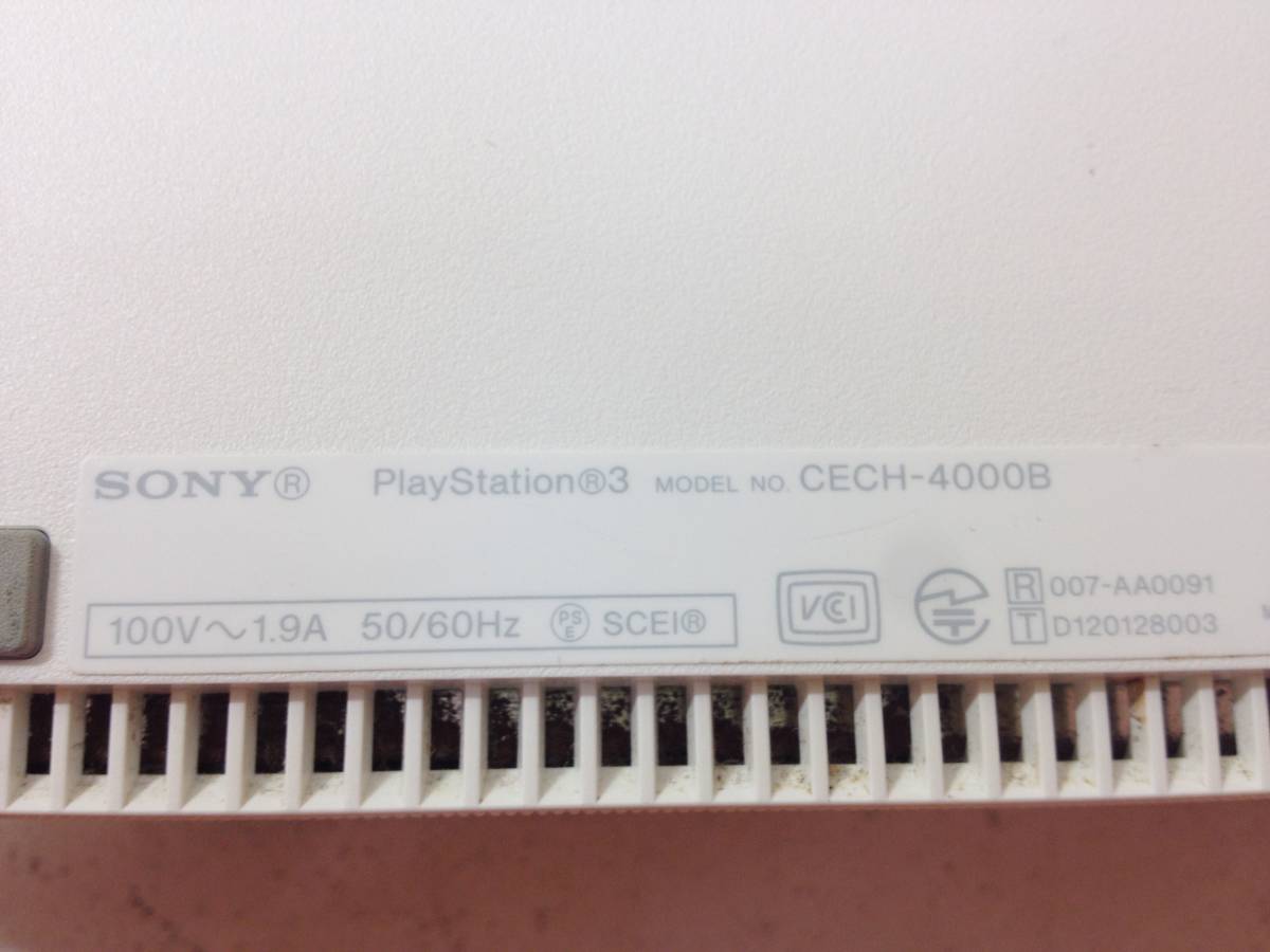 ☆SONY/ソニー/プレーステーション3/プレステ3/PS3/CECH-4000B/ゲーム
