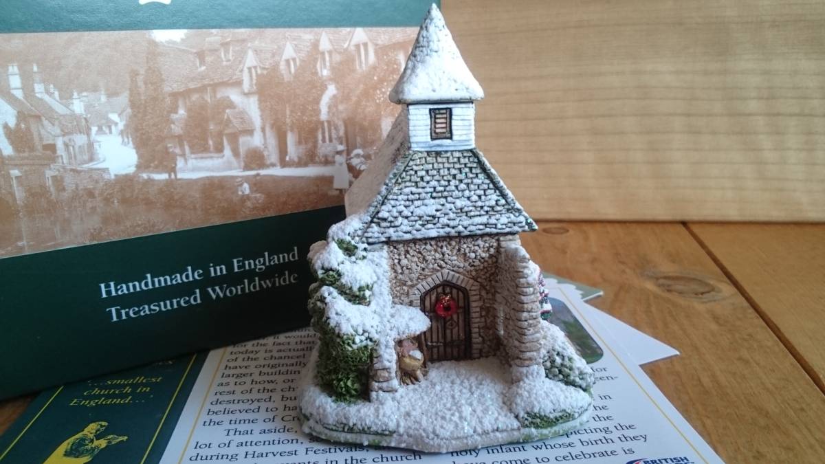 イギリス製 Lilliput Lane HOLY CHRISTMAS 2006年 リリパットレーン