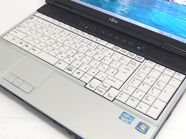 ■αフルHD搭載 1920×1080 富士通 LIFEBOOK E741/D Core i5 2.50GHz 4GB HDD320GB Windows7 Pro 64bit テンキー ディスク付