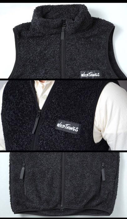 WILDTHINGS ワイルドシングス MONSTER FLEECE VEST モンスターフリースベスト / エヌハリウッド エンジニアードガーメンツ ロンハーマン