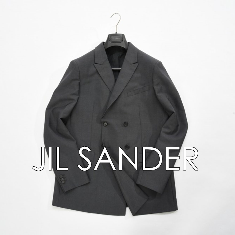 新品 14万 訳あり JIL SANDER 【48】テーラードジャケット ダブル 4つ