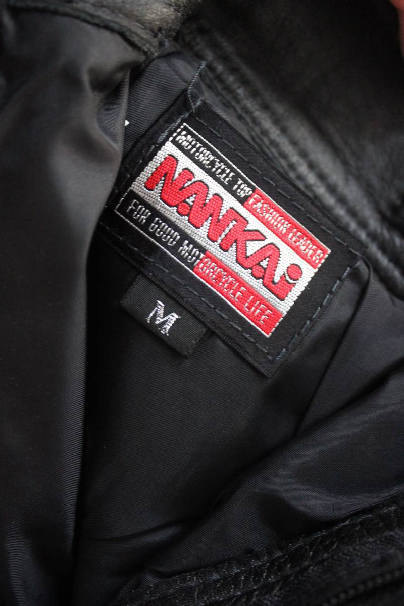 ナンカイ NANKAI レザーパンツ　既製品M　良好　【送料込み】