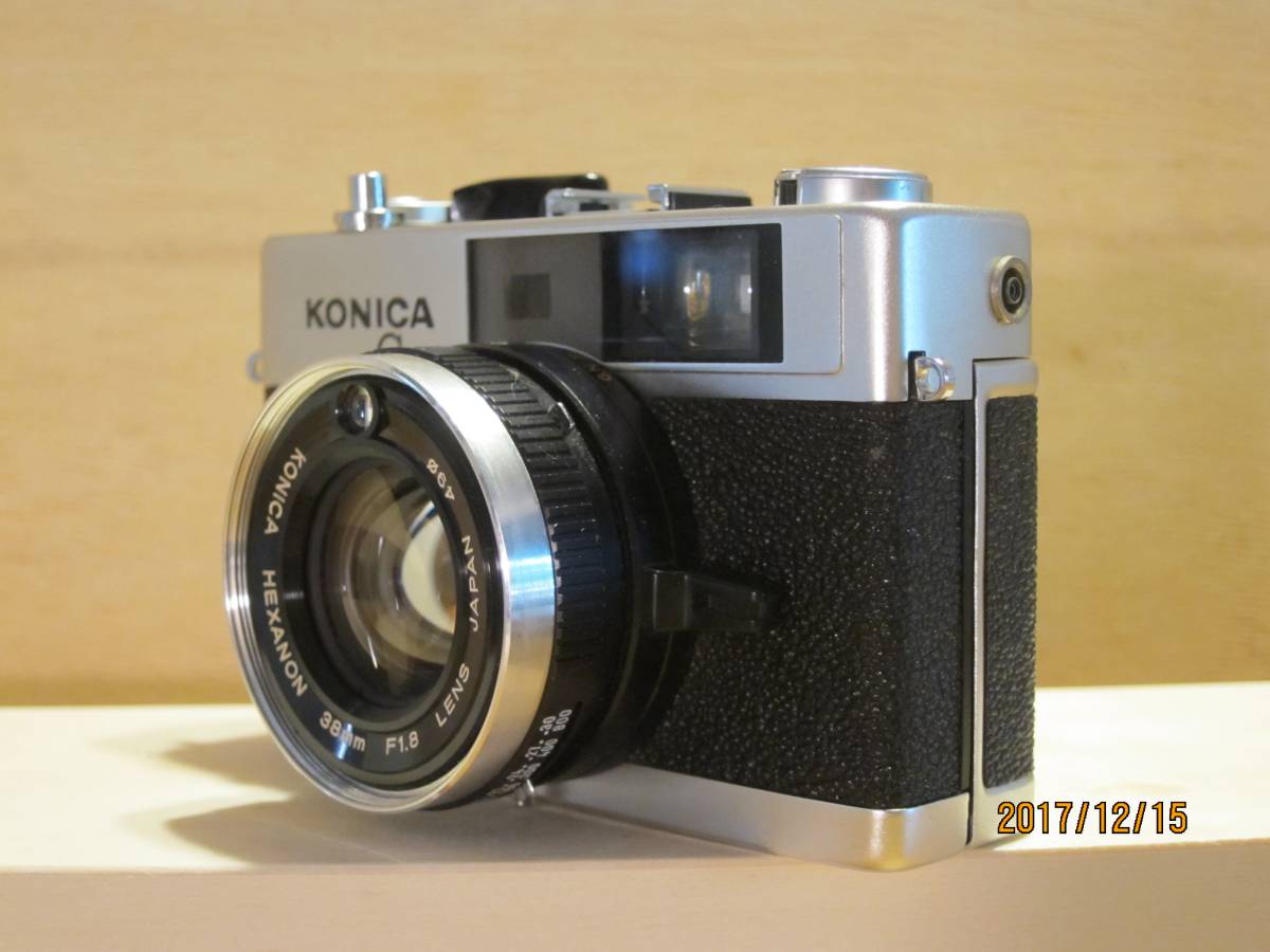 作例あり＞ジャンク KONICA C35 FD HEXANON 38mm 作例あり＞ジャンク