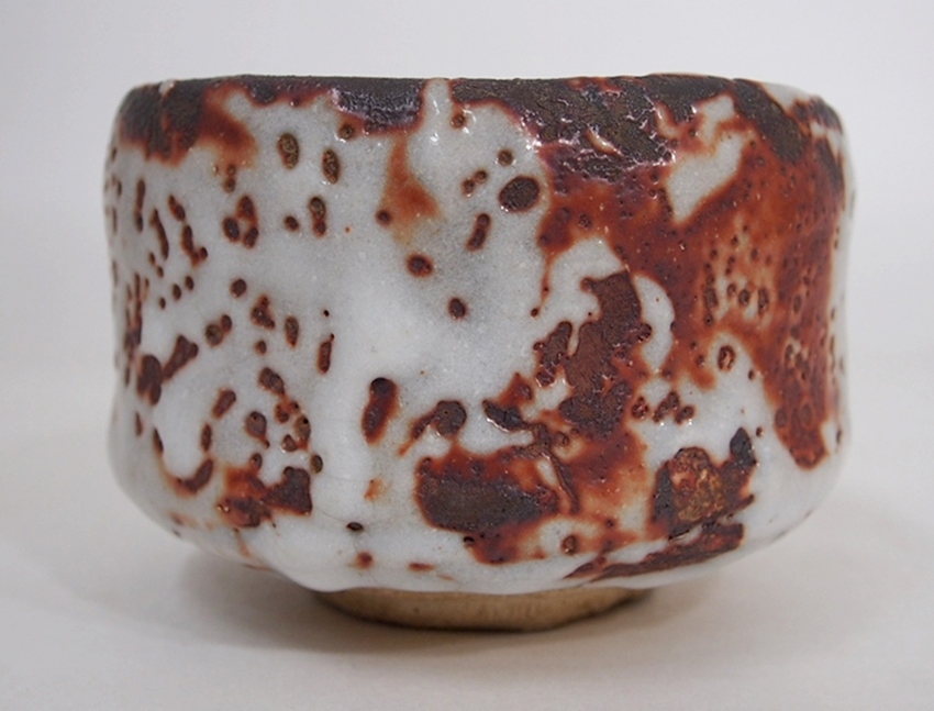 日本製品 陶祖27世 加藤正宣 鼠志野茶碗 瀬戸 共箱 茶道具 【公式通販】