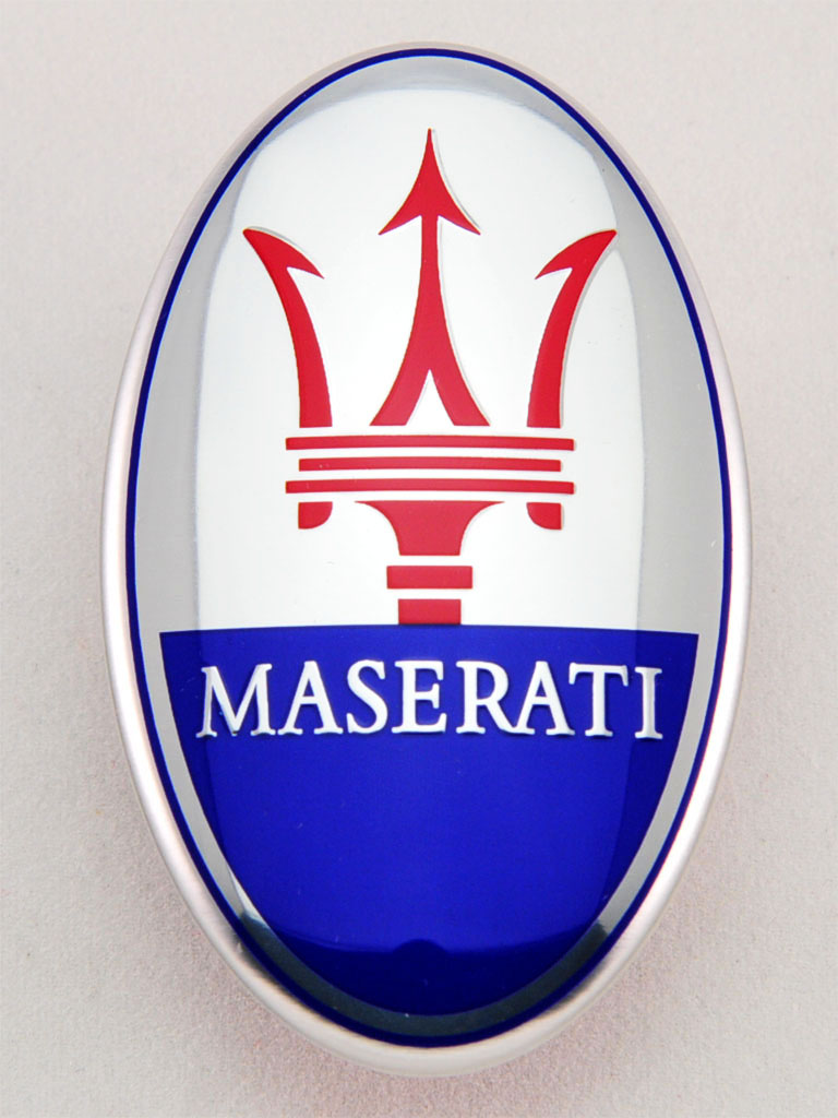 | マセラティ マセラティのエンブレムの特徴や由来を徹底解説！｜中古車の マセラティ純正 フロントノーズエンブレム 輸入 マセラティ/Maseratiマーク フロントエンブレム #67575600 (純正/新品) クアトロポルテ前期用
