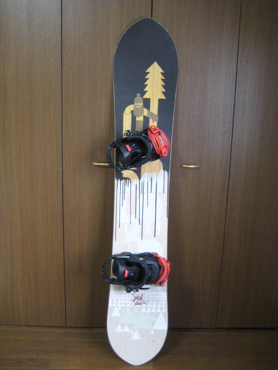 サロモン パウダー スノーボード 163 ビンディング付 SALOMON SICK