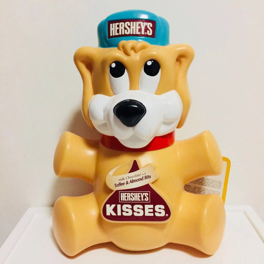 ビンテージ 26cm HERSHEY’S ハーシーズ ビンテージ コインバンク ビッグ 貯金箱 フィギュア ドール 人形 アメリカン雑貨 アドバタイジング 企業物 希少 HERSHEY\u0027S ハーシーズ ディスプレイラック 棚