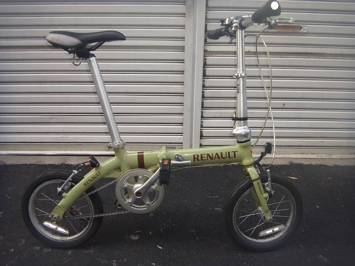 ルノー 14インチ RENAULT 折りたたみ自転車 ULTRALIGHT7 - 衝撃の軽さ 