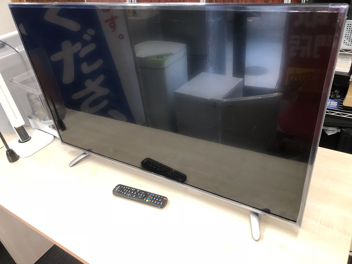 ハイセンス 43V型 液晶 テレビ HJ43K300U 4K ☆中古美品即決！展示品 