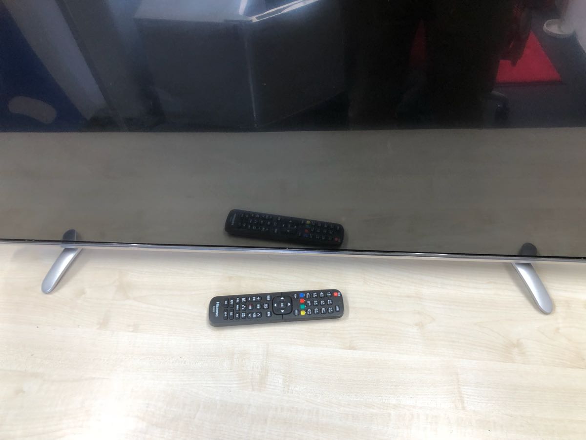 ハイセンス 43V型 液晶 テレビ HJ43K300U 4K ☆中古美品即決！展示品 