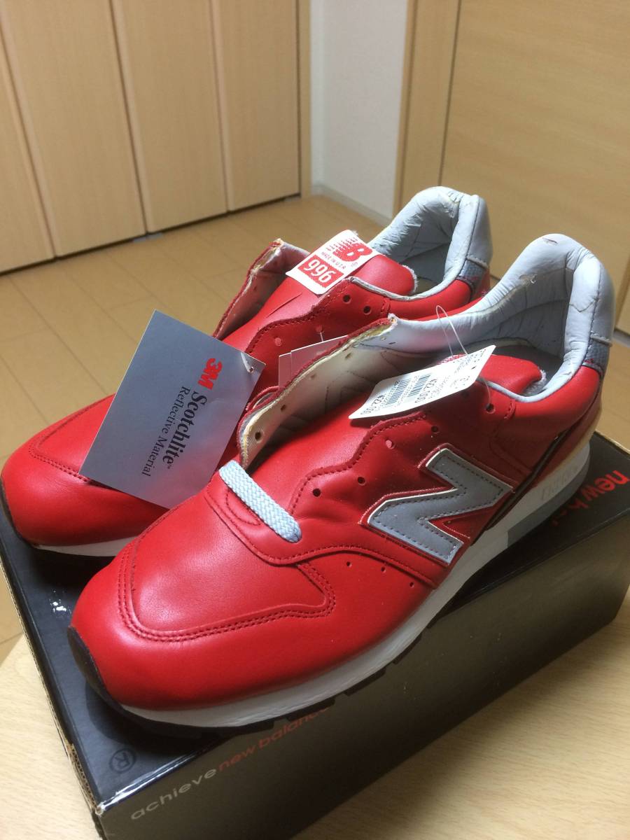 new balance ニューバランス M996 RD 27cm アメリカ製 デッドストック 