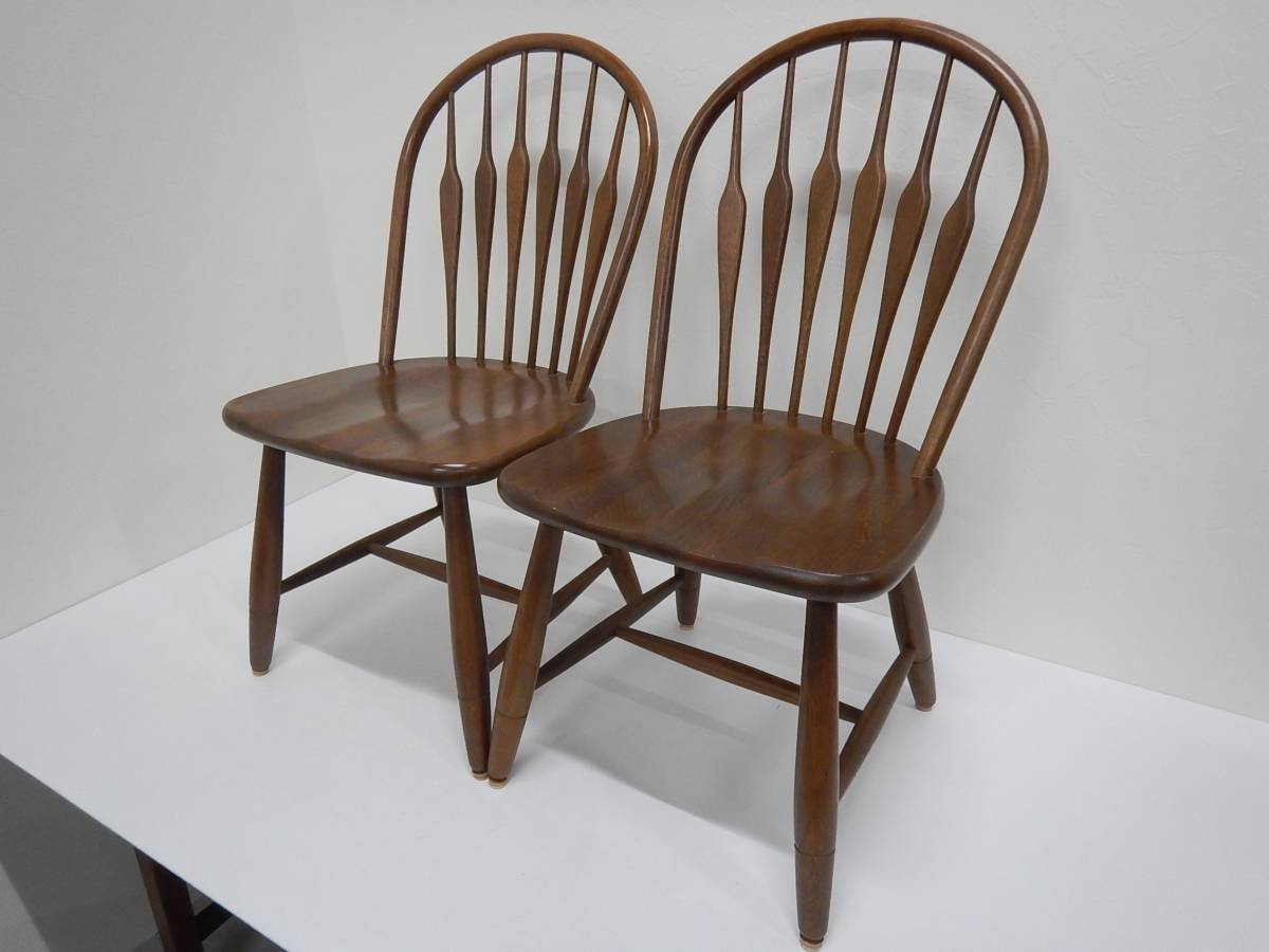 柏木工 ダイニングチェア 飛騨高山 木製 食卓椅子 KASHIWA ウィンザー