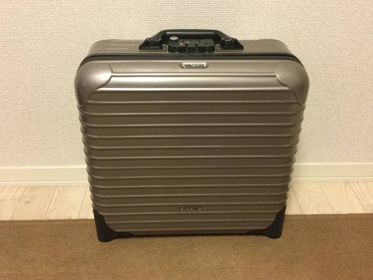 リモワ サルサ ビジネストロリー 中古 サルサ 中古RIMOWA(リモワ 