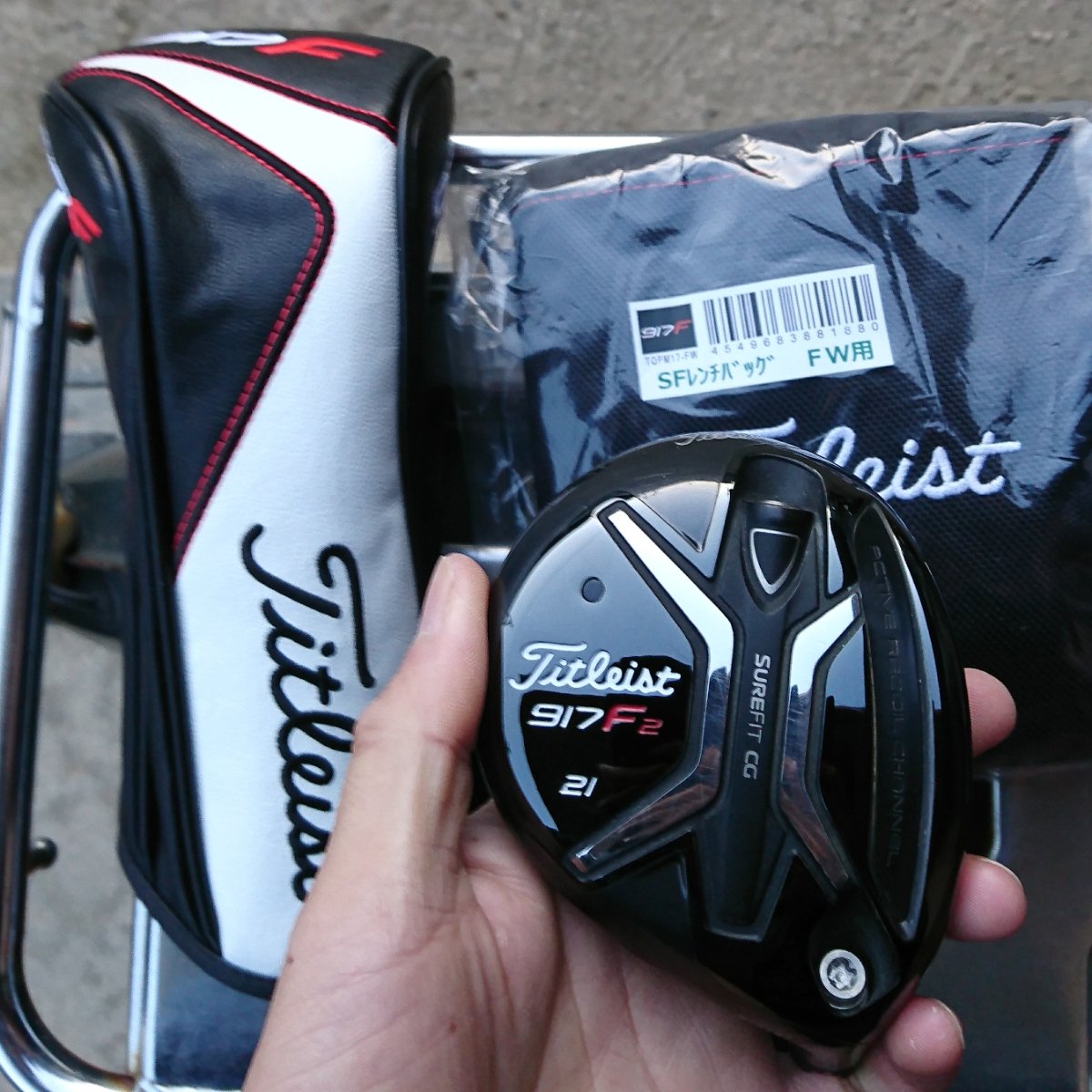 Titleist タイトリスト 917F2 フェアウェイウッド 希少番手の7W 21度