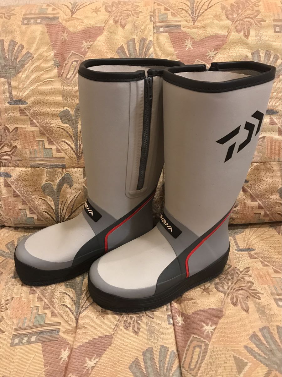 FLOW RIVAL(ブーツ）QUATTRO(バインディング) セット２５.5㎝ ダイワ製プロバイザブーツ、グレー、サイズ25.0