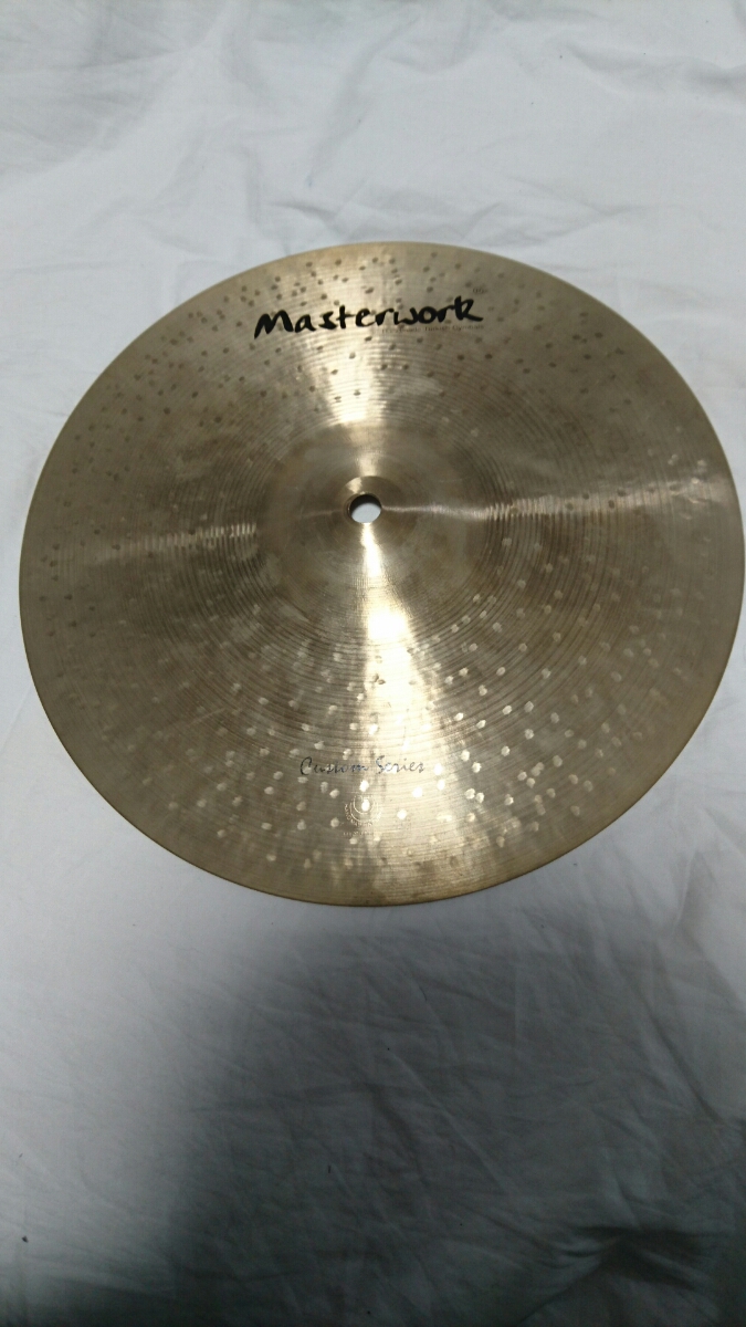 Master work custom series 12゛30cm SPLASH symbol シンバル