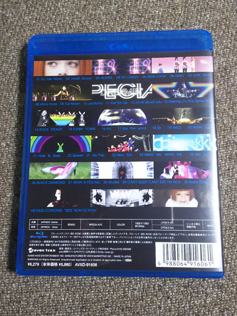 安室奈美恵『BEST FICTION TOUR 2008-2009』Blu-ray 定形外無料