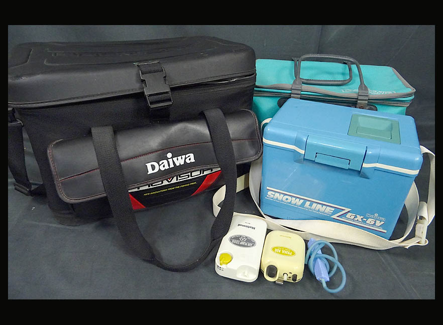 緑屋*南■s 釣 ダイワ 磯ケース スーパーツールバッグ DAIWA PROVISOR 釣具 収納 防水 工具 道具 資材 ⑧1219#160_1