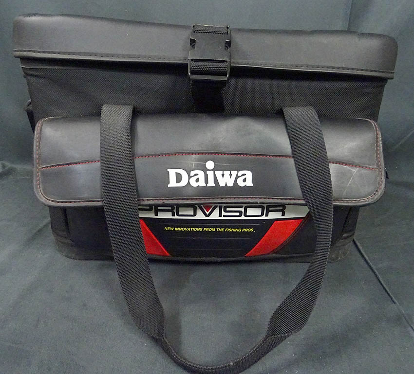 緑屋*南■s 釣 ダイワ 磯ケース スーパーツールバッグ DAIWA PROVISOR 釣具 収納 防水 工具 道具 資材 ⑧1219#160_2