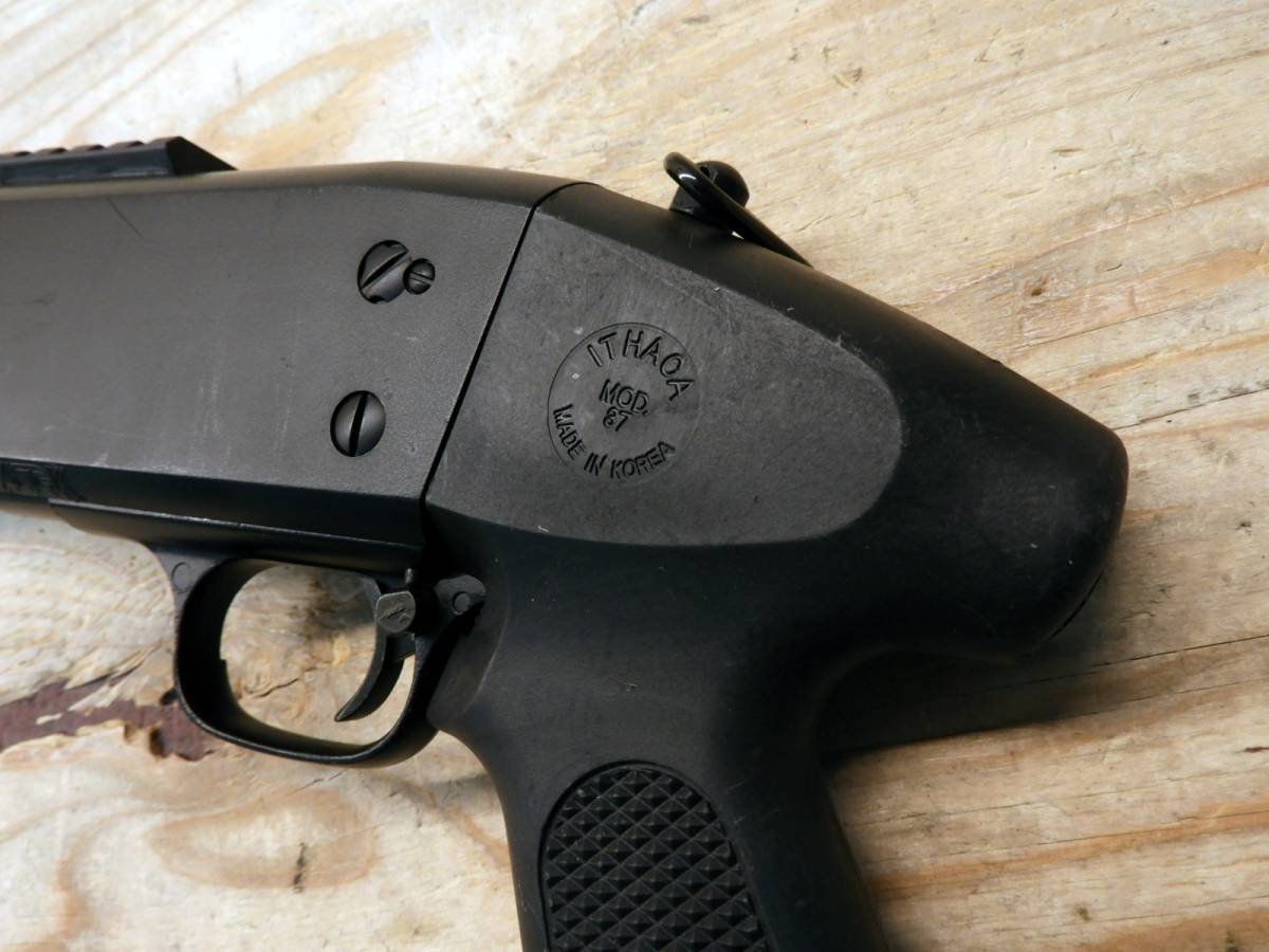 【1円スタート!!ジャンク祭!!】KTW イサカM37 ソウドオフ 18歳以上用エアショットガン (YK_5