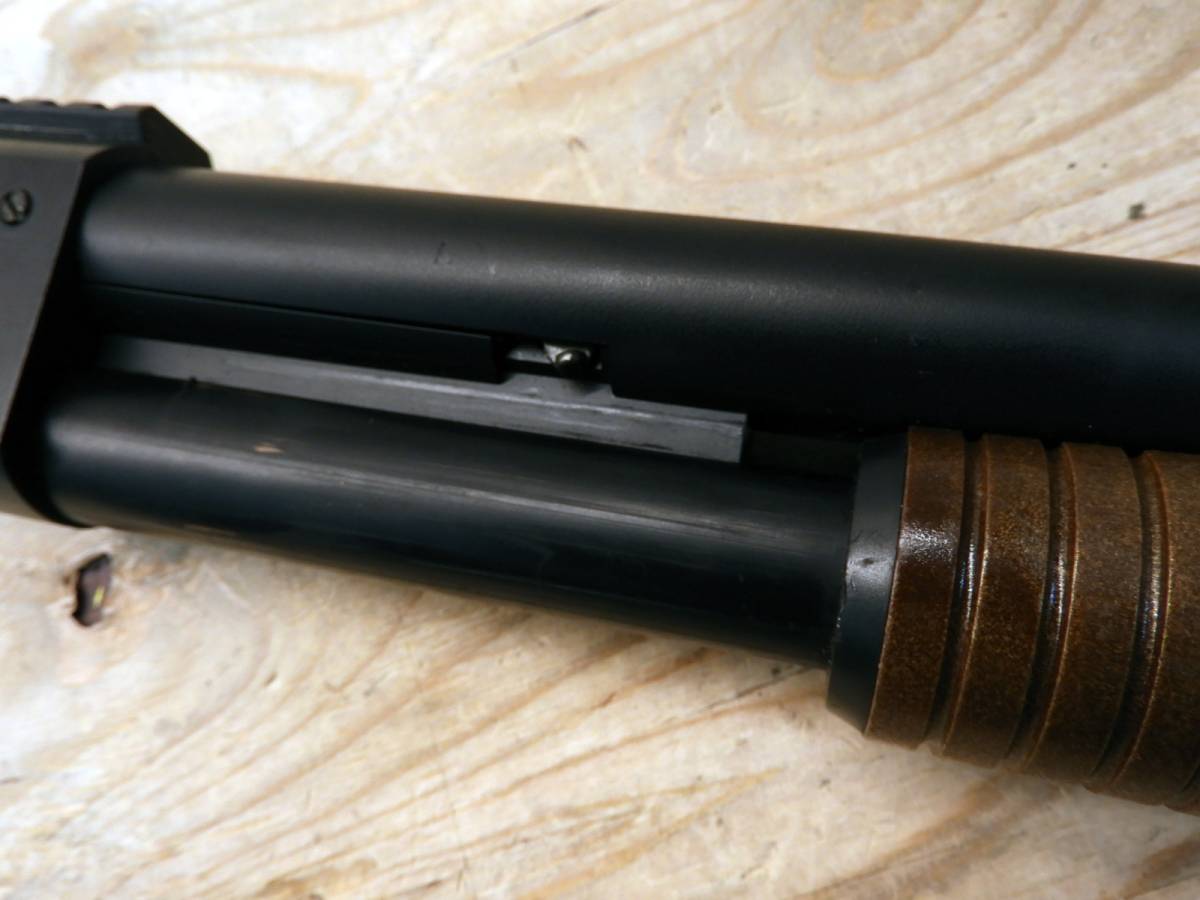 【1円スタート!!ジャンク祭!!】KTW イサカM37 ソウドオフ 18歳以上用エアショットガン (YK_7