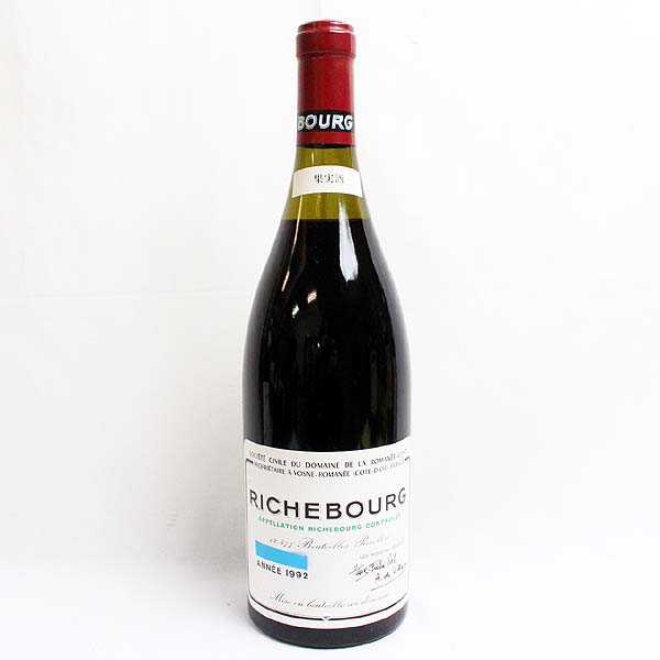 DRC RICHEBOURG（リシュブール）1992 13％ 750ml 0 リシュブール