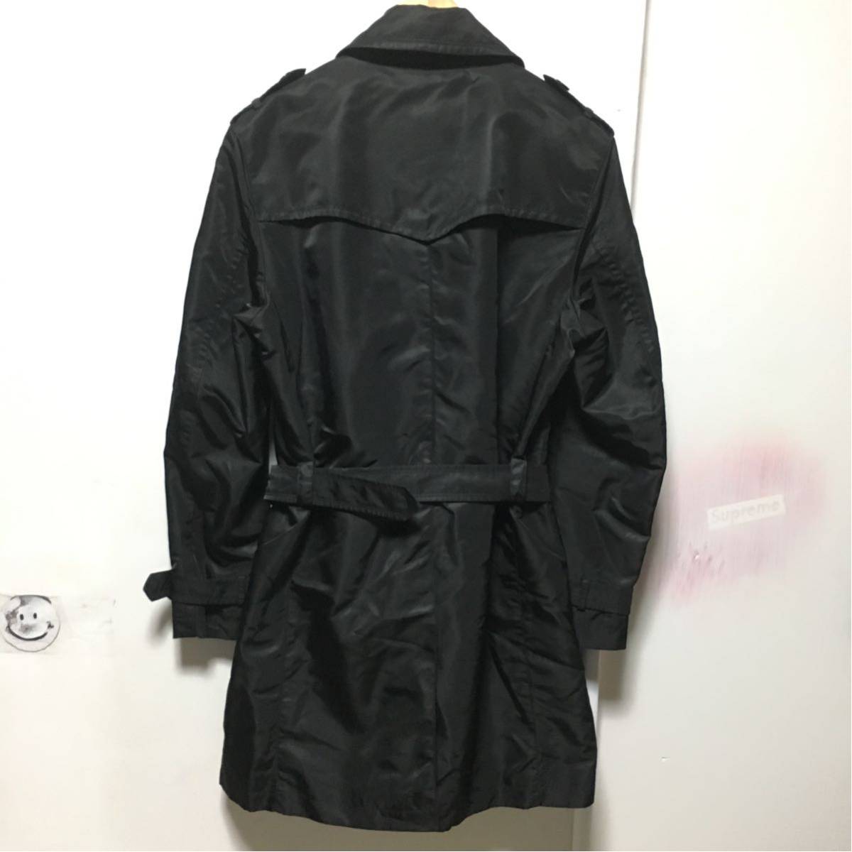 Burberry black label/中綿 ライナー/コート トレンチコート/L/black