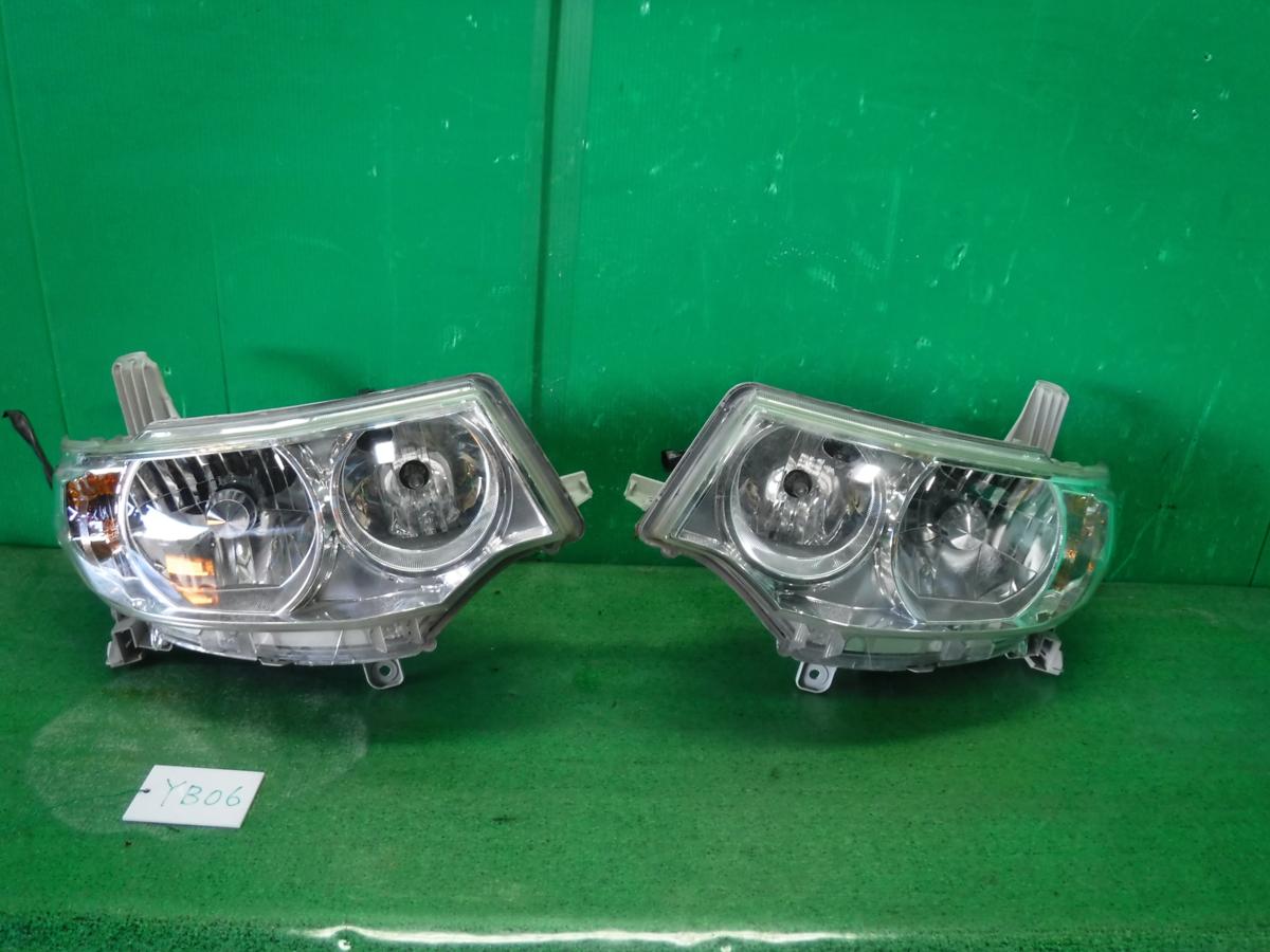 タントカスタム 375 後期 平成24年式 ヘッドライト 左右 美品 タント カスタム L375S 純正 HID ヘットライト 左右セット 訳あり 格安