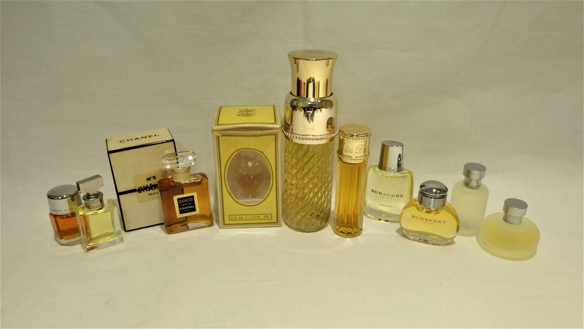 1300 1279 1283 香水 おまとめ シャネル ディオール バーバリー